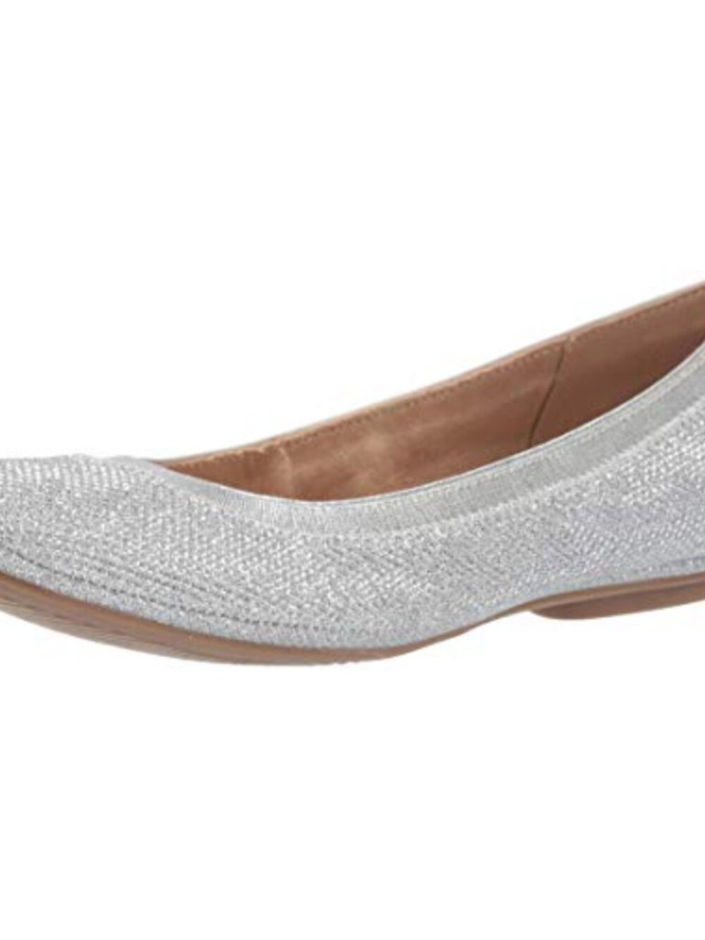 Women's Ballet Flats with Flexible Sole and Elastic Collar